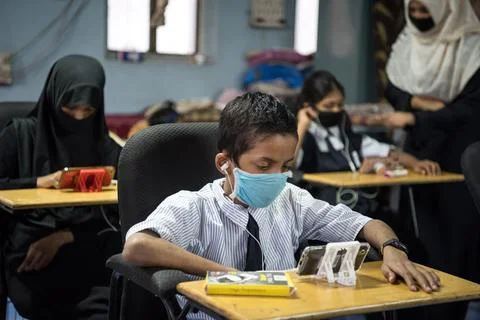 Coronavirus India lockdown  - E learning Фото