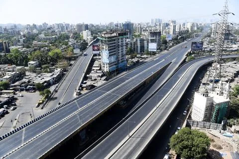 Coronavirus India lockdown – Eastern Express Highway Photos
