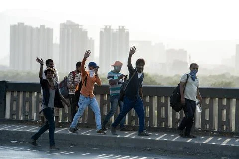 Coronavirus India lockdown - Migrant workers Photos