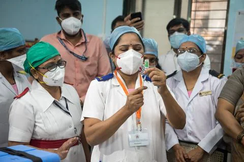 Coronavirus India - Vaccination drive Photos