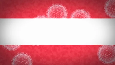 Coronavirus infects Austria, an epidemic that explodes uncontrollably Stock Footage 126089553