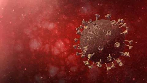 Coronavirus inside human body System. Coronavirus concept Stock Illustration