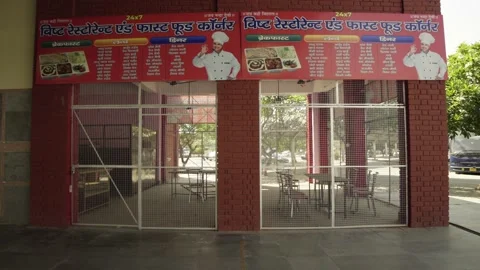 Coronavirus Lockdown India Stock Footage 131942524