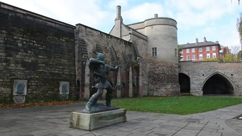 Coronavirus Lockdown Nottingham, UK Vídeos de archivo 142528296