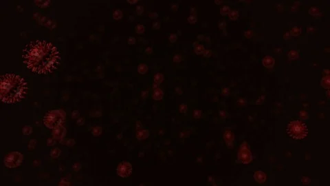 Coronavirus - loopable animaton Stock Footage 127867214