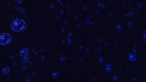 Coronavirus - loopable animaton Stock Footage 127867772