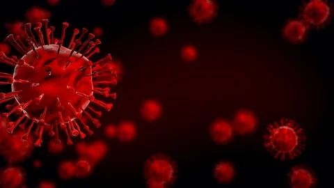 Coronavirus - Microscope virus close up Stock Footage 126619138