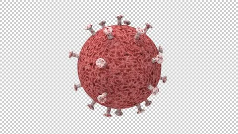 Coronavirus molecule Stock Illustration