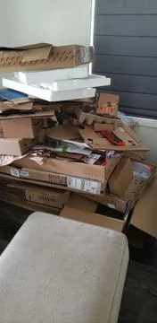 Coronavirus Moving Problems Stock Photos