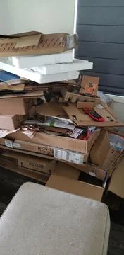 Coronavirus Moving Problems Stock Photos