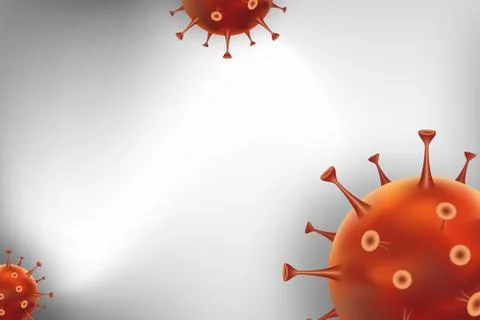 Coronavirus nCoV denoted is single-stranded RNA virus. Stock Illustration