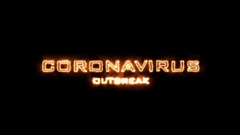 Coronavirus Outbreak burn Stock Footage 126203612