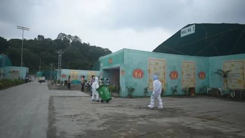 Coronavirus Outbreak Video stock 134402366