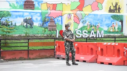 Coronavirus Outbreak Video stock 134820404