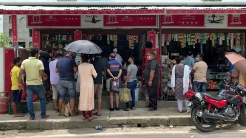 Coronavirus outbreak in India Stock-Footage 134445552