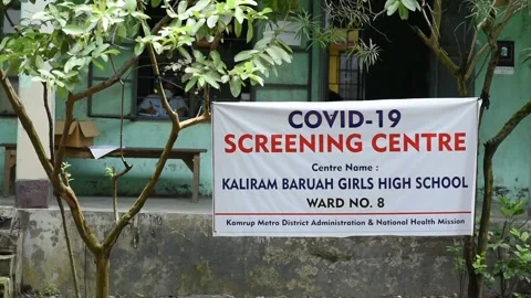 Coronavirus Outbreak in India Stock-Footage 134877995