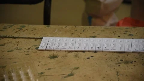 Coronavirus Outbreak in India Video stock 141864855