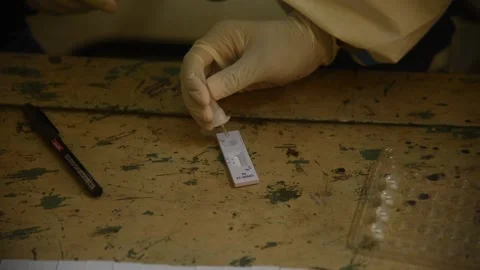 Coronavirus Outbreak in India Video stock 141865578