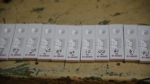 Coronavirus Outbreak in India Video stock 141865619