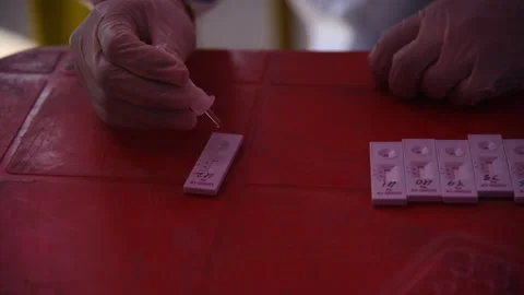 Coronavirus Outbreak in India Video stock 141865944