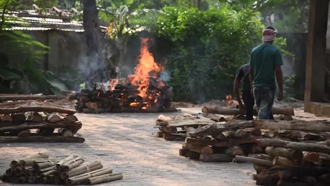 Coronavirus Outbreak in India Video stock 153402032