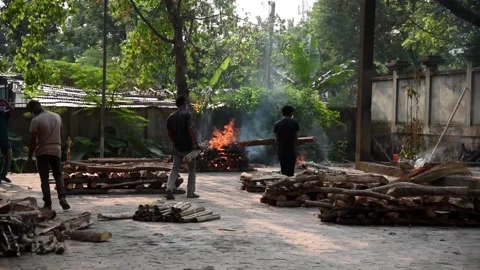 Coronavirus Outbreak in India Stock-Footage 153402082