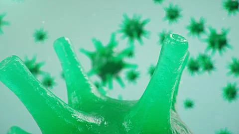 Coronavirus outbreak. Pathogen affecting the respiratory tract. COVID-19 Stock Illustration