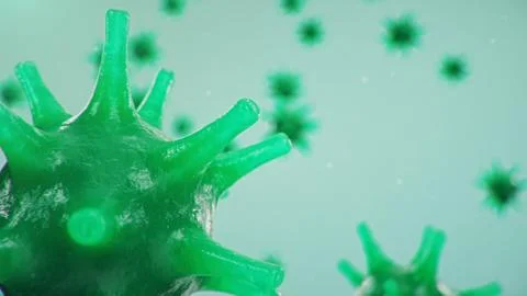 Coronavirus outbreak. Pathogen affecting the respiratory tract. COVID-19 Stock Illustration