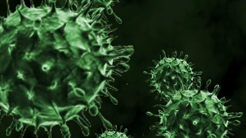 Coronavirus, the pandemic virus Stock Footage 128834955