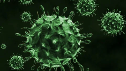 Coronavirus, the pandemic virus Stock Footage 128834959