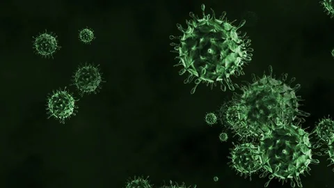 Coronavirus, the pandemic virus Stock Footage 129239105