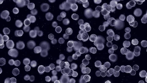 Coronavirus particles Stock Footage 263899102