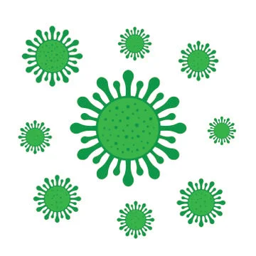Coronavirus png vector Stock Illustration