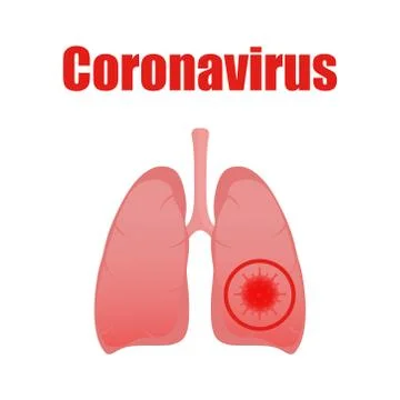 Coronavirus  poster Stock Illustration