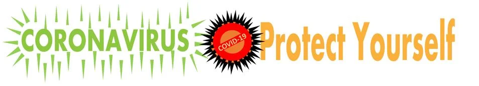 Coronavirus. Protect Yourself Stock Illustration