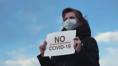 Coronavirus protection Stock Footage 126859136