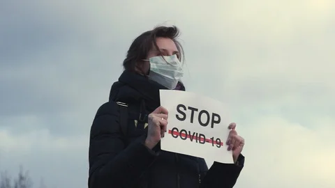 Coronavirus protection Stock Footage 126859257