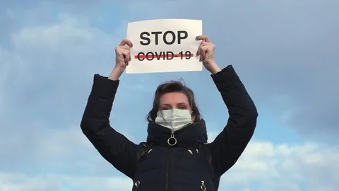 Coronavirus protection Stock Footage 126859363