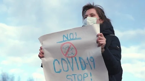 Coronavirus protection Stock Footage 126859533