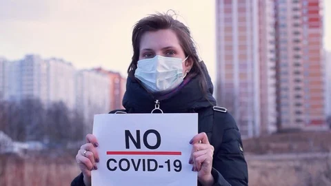 Coronavirus protection Stock Footage 126859645