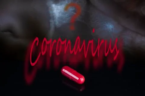 Coronavirus questionmark Stock Photos