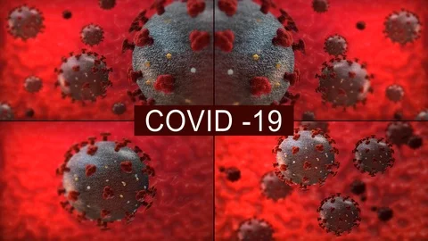 Coronavirus -  Realistic Stock Footage 126885342