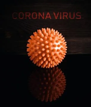 Coronavirus in reflection Stock Photos