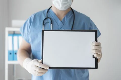 Coronavirus sample procedure Stock Photos