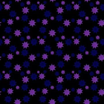 Coronavirus seamless pattern Illustrazione stock