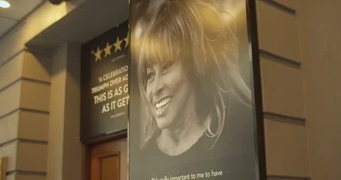 Coronavirus shuts down Broadway. Cancellation of the show Tina. Vidéo 126295117