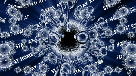 Coronavirus Star Stock Footage 127658832
