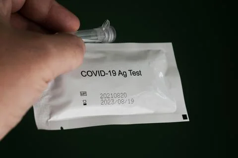 Coronavirus test Stock Photos