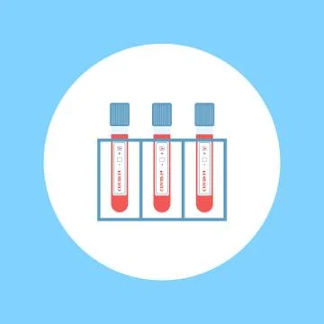 Coronavirus tests Stock Illustration