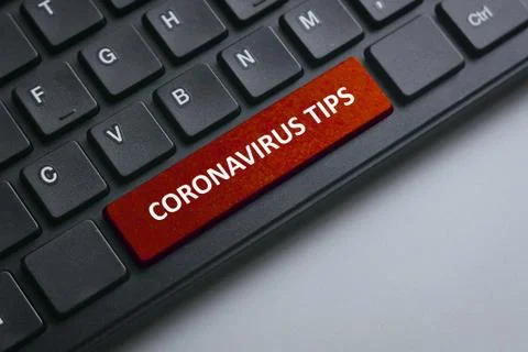 Coronavirus Tips Stock Photos